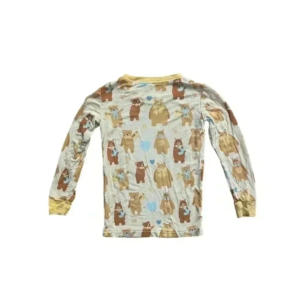 Little Sleepies Pajama Top Bear Print, 2T - Picture 3 of 4